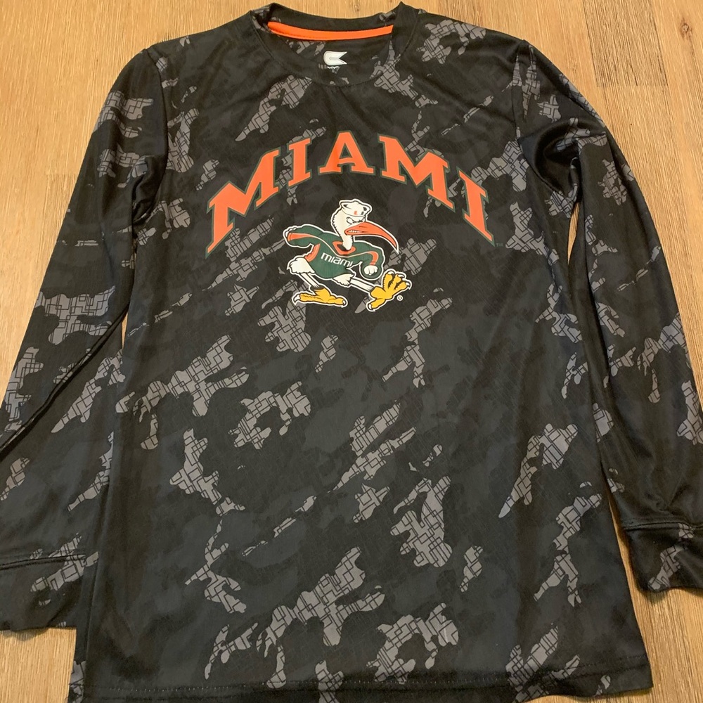 Boys Dry-fit Miami Hurricanes Shirt